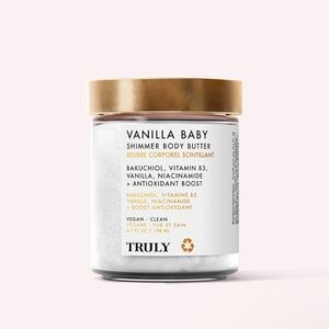New Truly Vanilla Baby Shimmer Body Butter